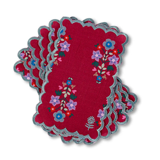 Fantasia Cocktail Napkins S/6