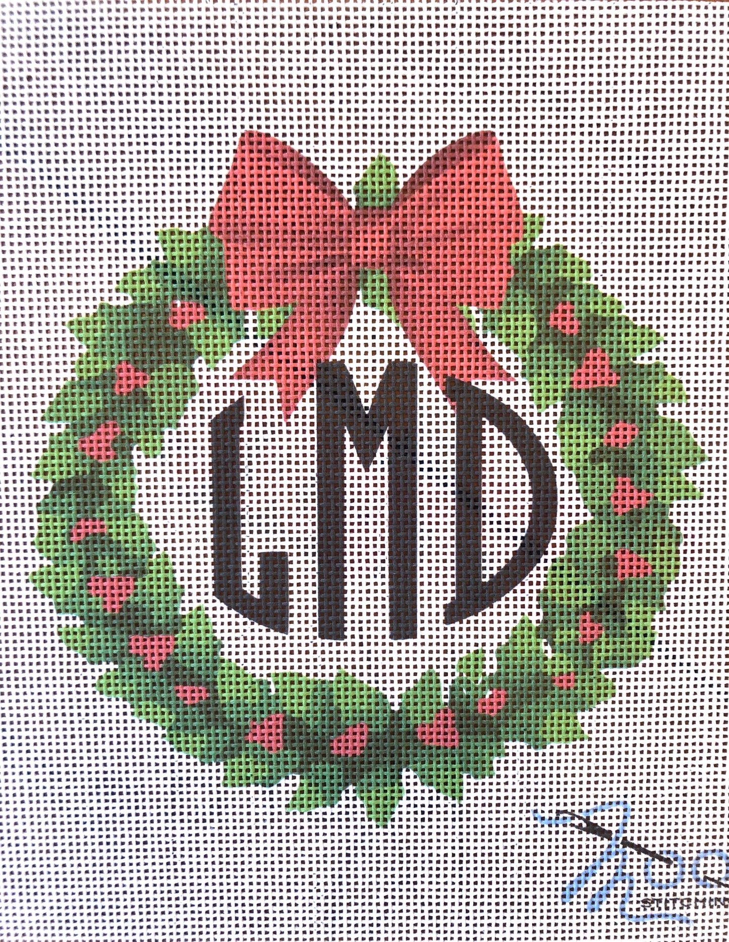 Monogrammed Wreath