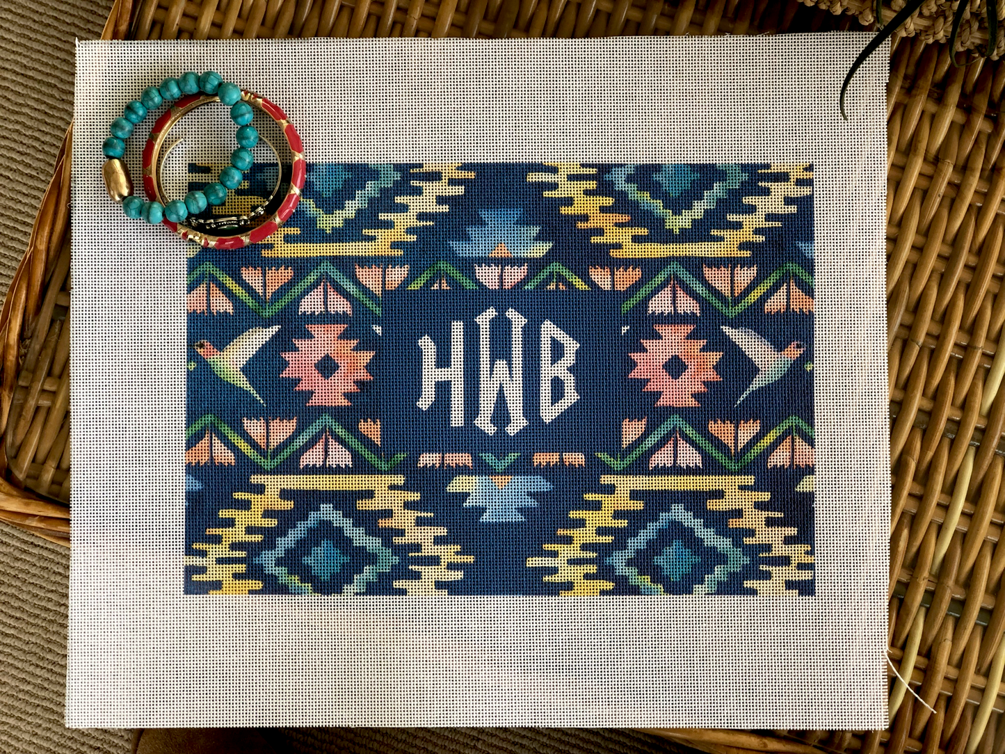 Clutch - Monogram Navajo
