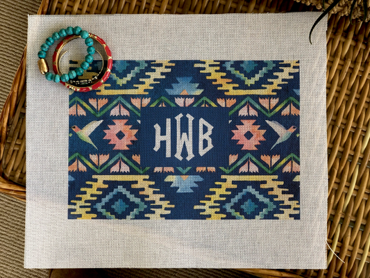 Clutch - Monogram Navajo