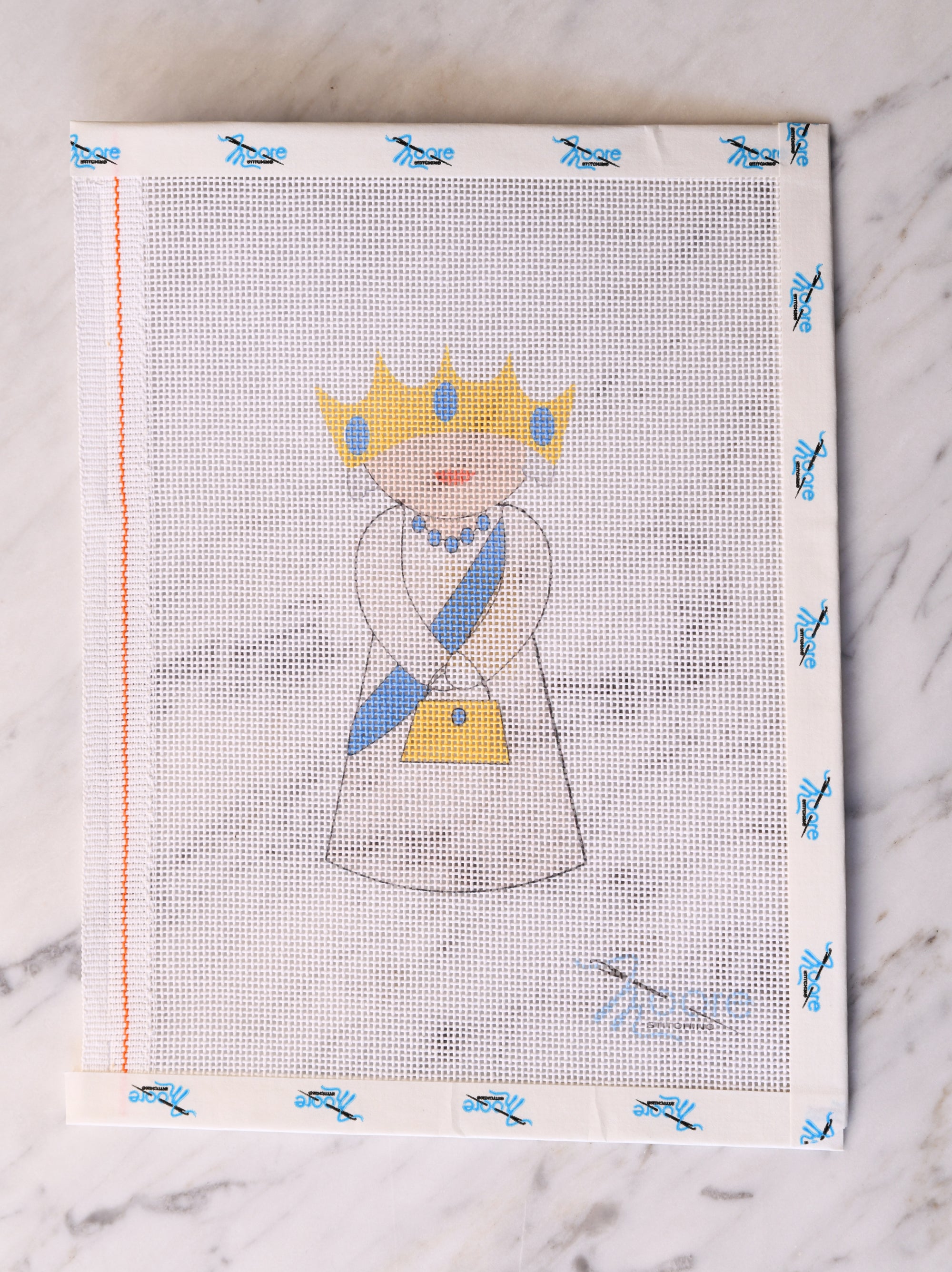 Elizabeth’s Closet Needlepoint Canvas