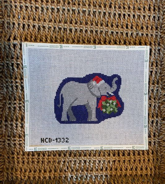 Holiday Elephant Ornament