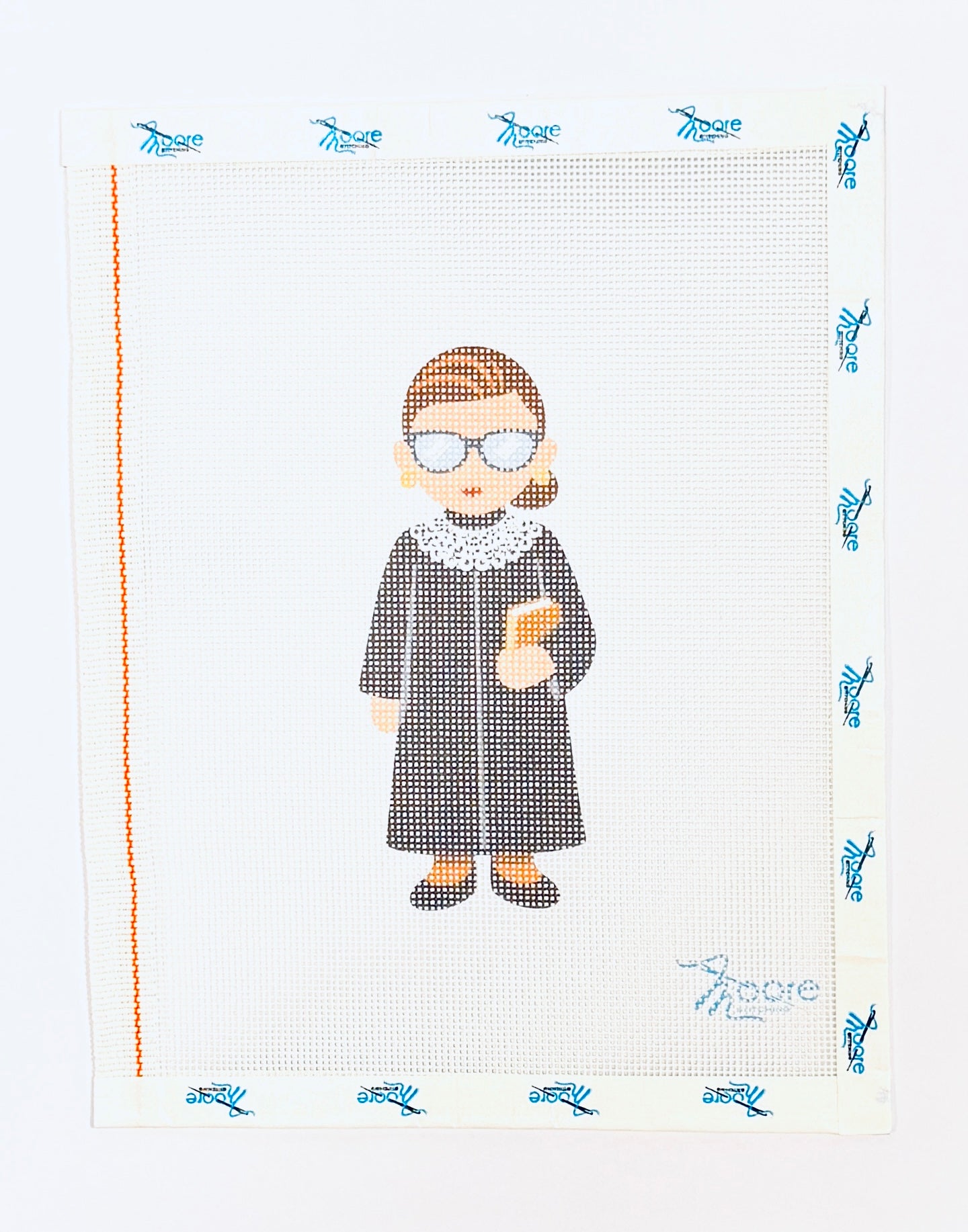 Ruth Bader Ginsburg Needlepoint Canvas