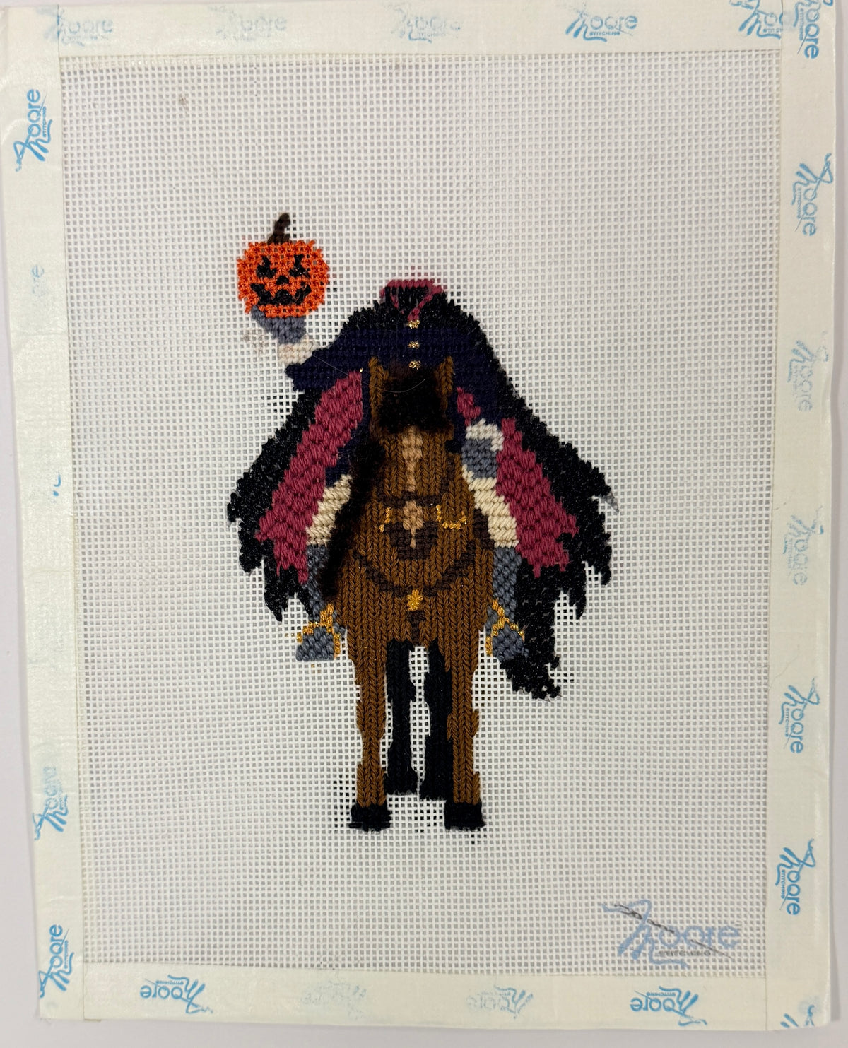 Headless Horseman Needlepoint Canvas