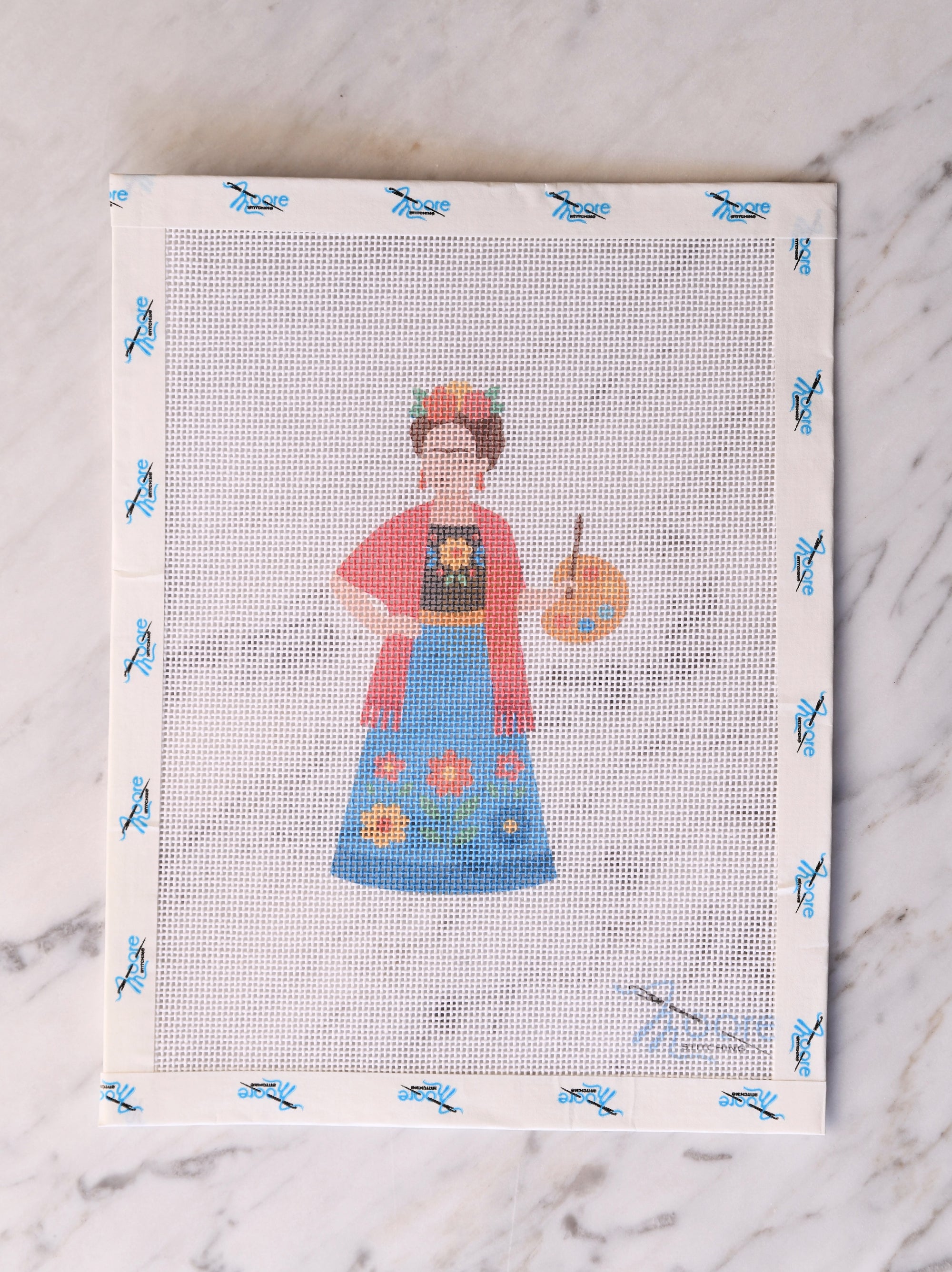 Frida Needlepoint Canvas