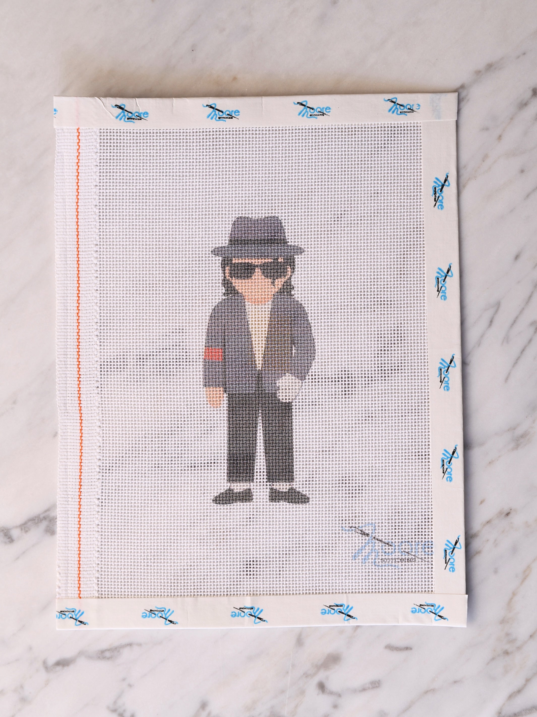 Just Beat It Needlepoint Canvas – Moore Stitching