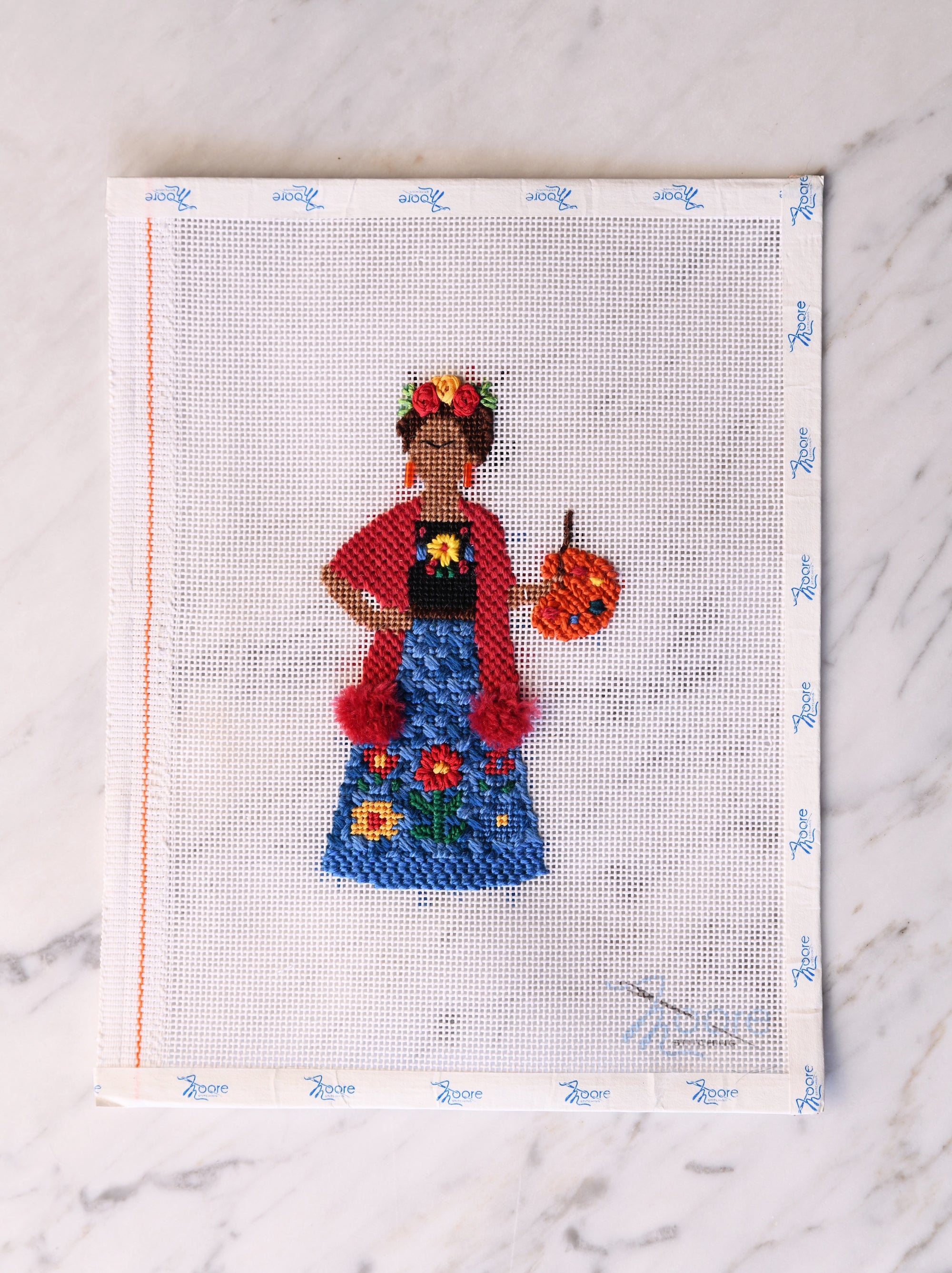 Frida Needlepoint Canvas