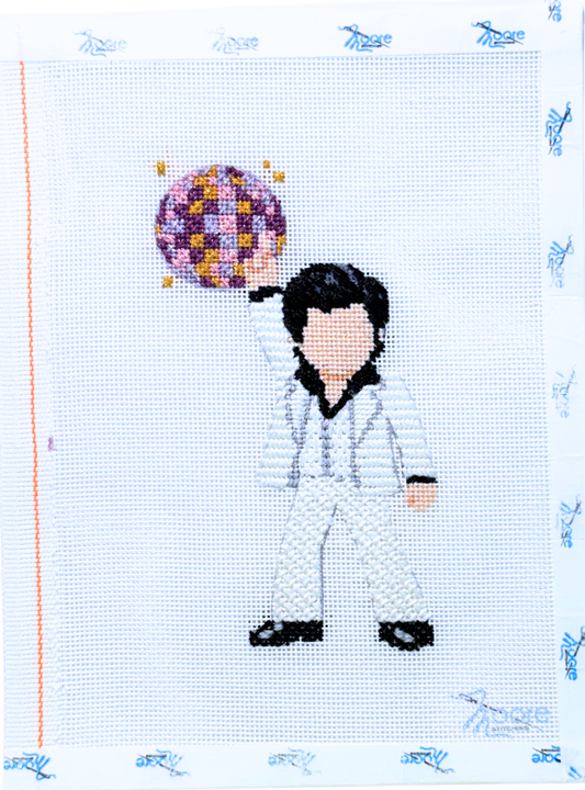 Stayin' Alive Needlepoint Canvas