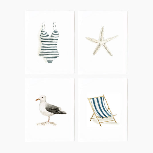 Summer notecards set