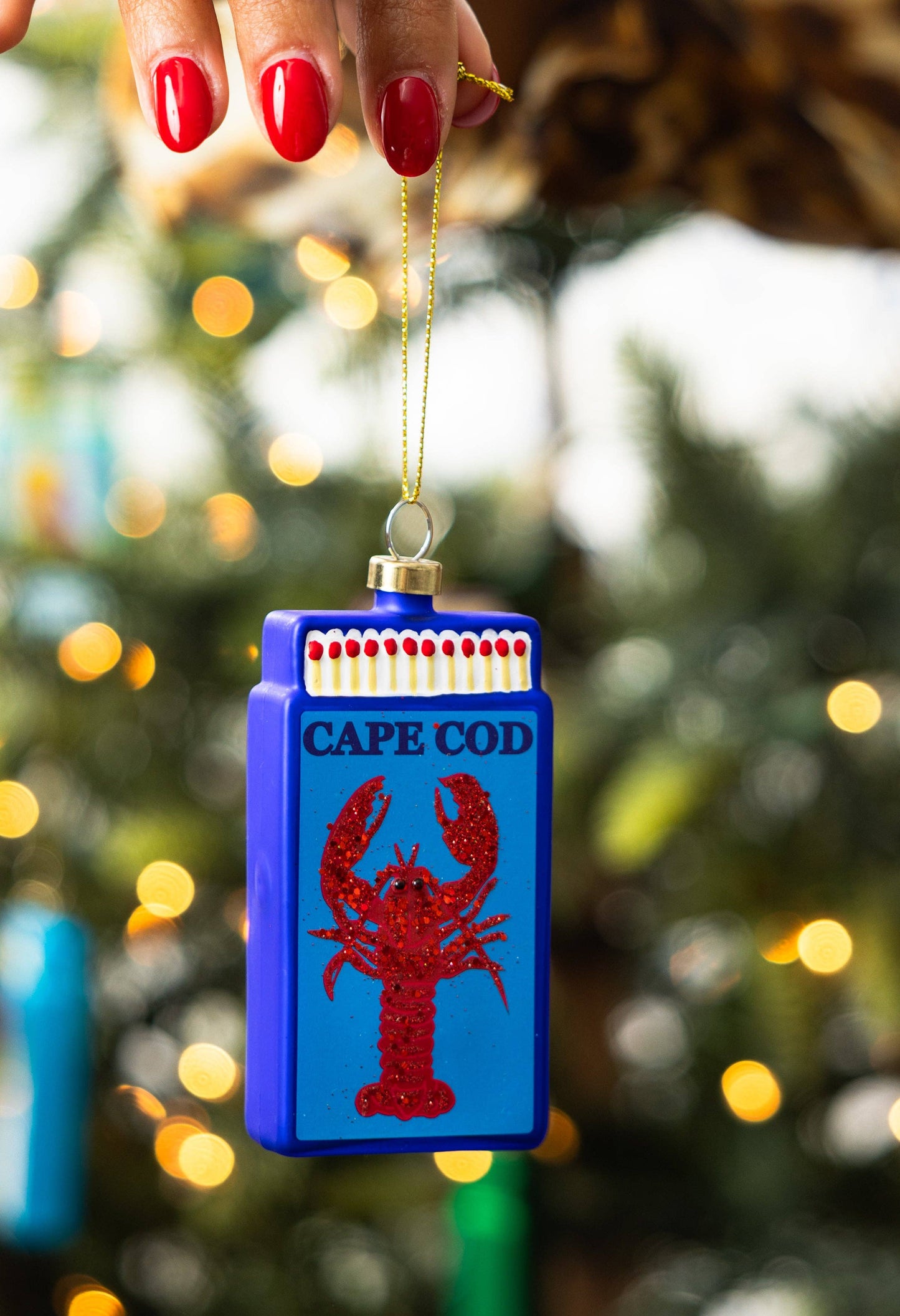 Matchbook Ornament - Cape Cod